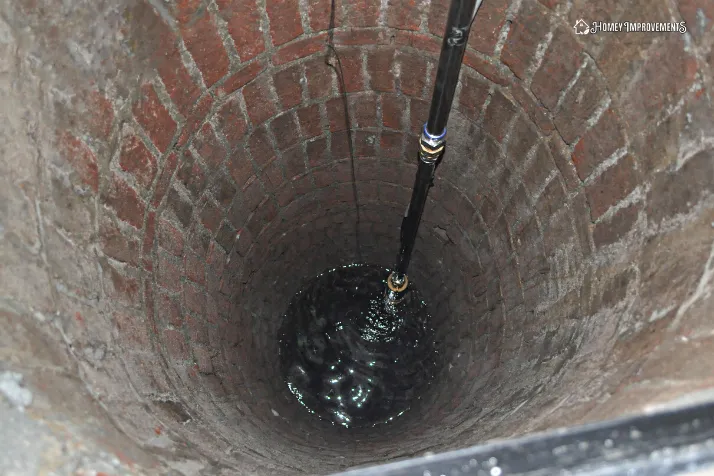 Checking the Level of Water in well