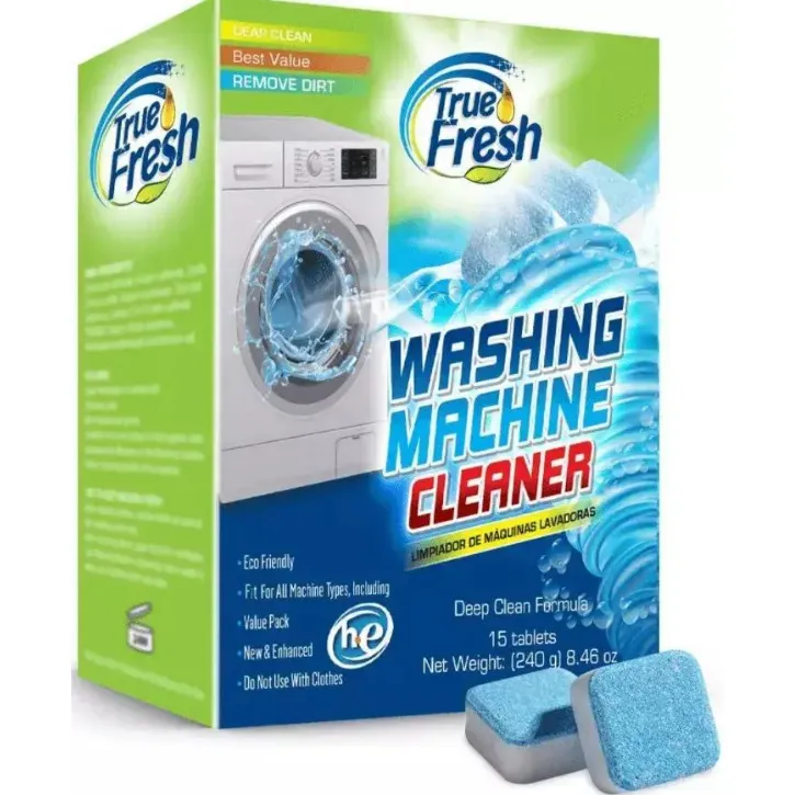 True Fresh Washing Machine Cleaner Tablets - Deep Cleaning