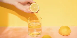 Using a mixture of lemon juice and alcohol