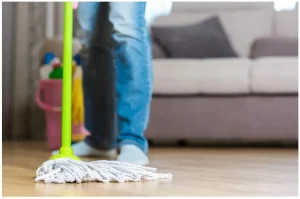Use a Microfiber Mop to Remove Grime