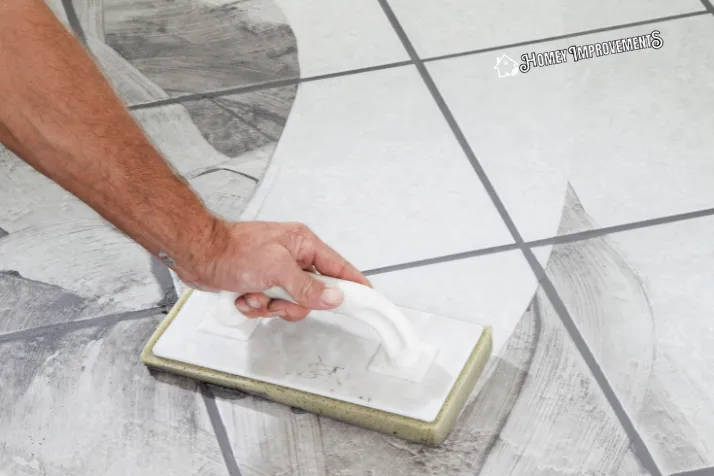Clean the ceramic tile floor