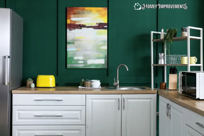 Green Color for kitchen