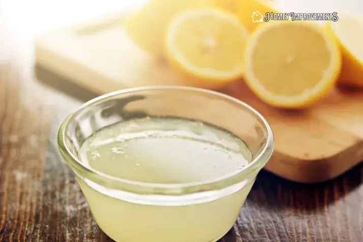 Rubbing Alcohol and Lemon Juice