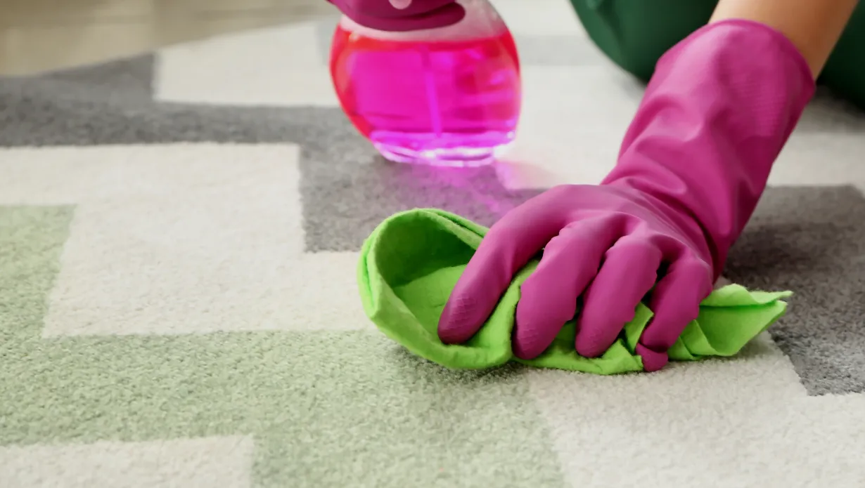 Clean Human Urine from Carpet