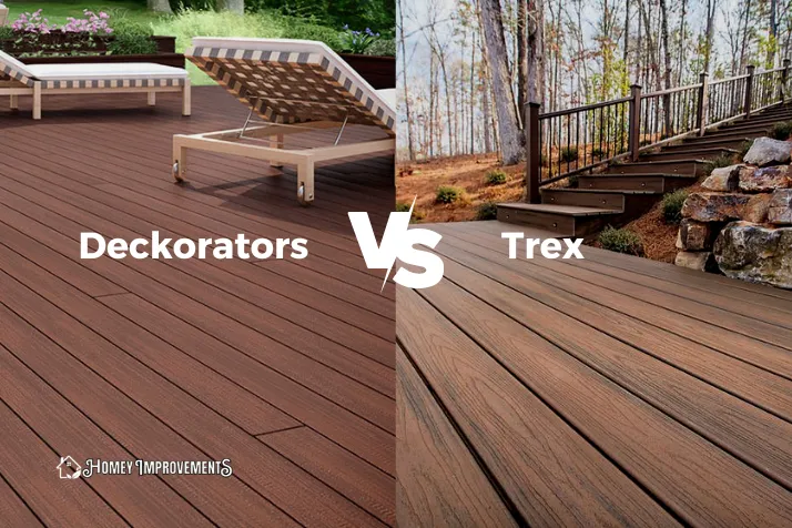 Deckorators vs Trex - a comparison