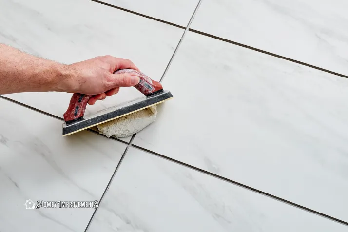 Grouting the Ceramic Tile