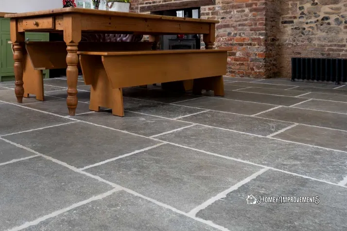 Limestone Floor