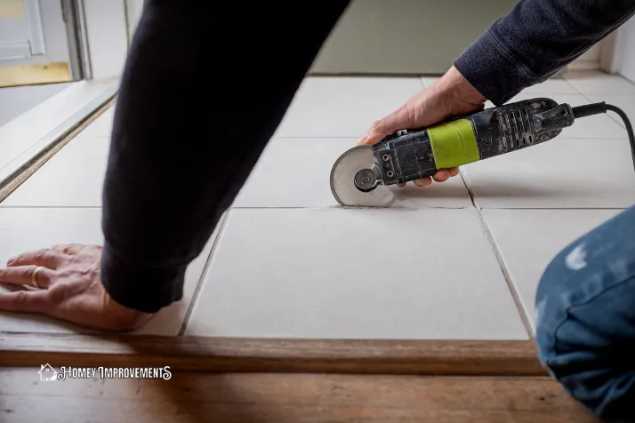 Removing Old Grout