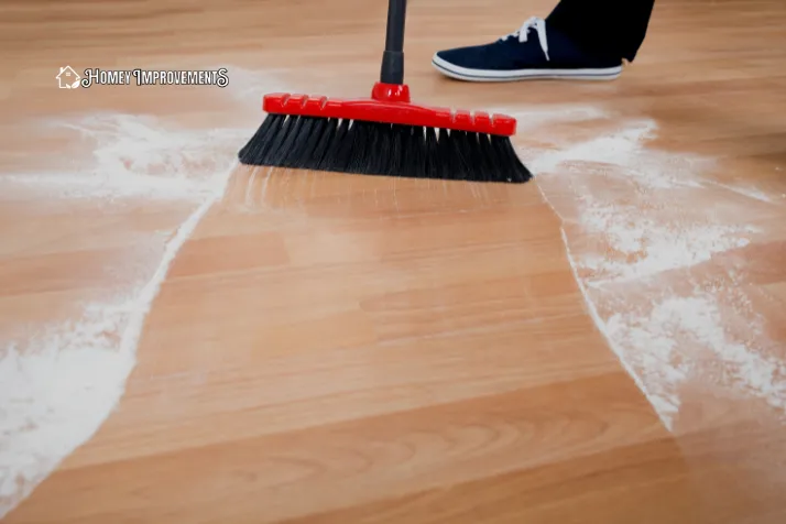 Sweep the Hardwood Floor