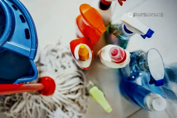 Using Too Much Cleaning Products