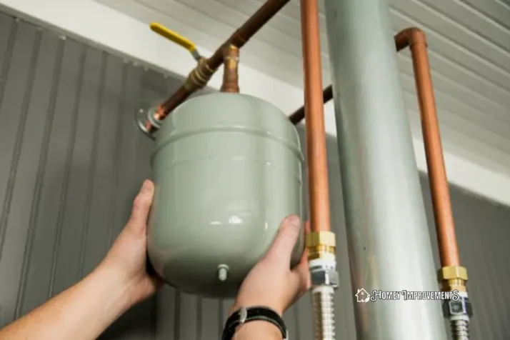 Attach the Water Heater Tank