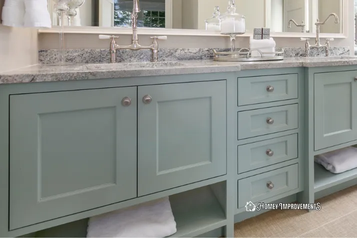 Choose a Cabinet Paint of bathroom