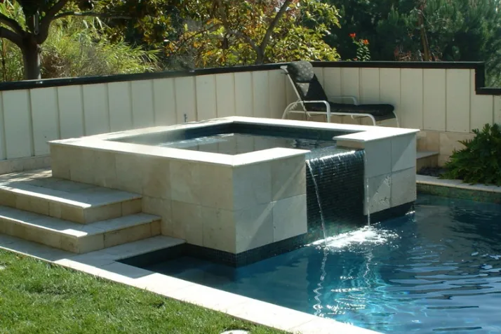 Concrete Hot Tub