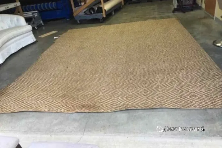 Dry Cleaning the sisal rug
