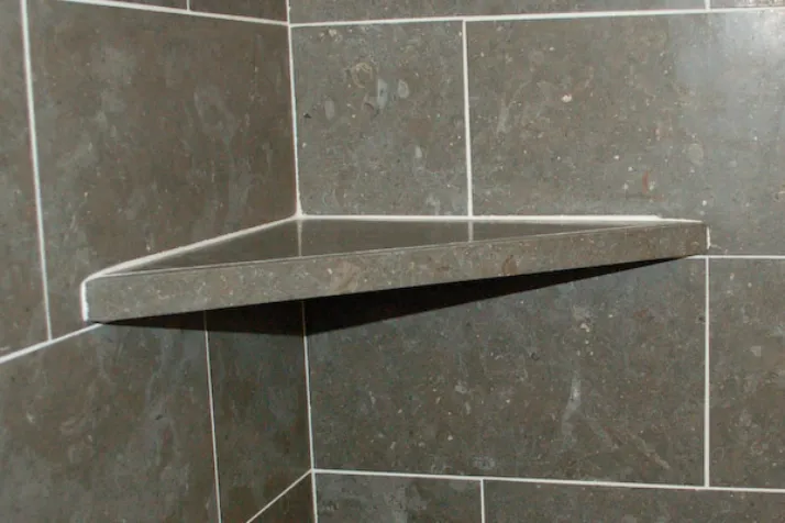 How to Add Corner Shelves in Existing Tiled Showers