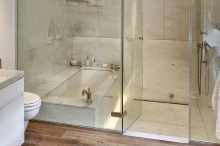 Install Glass Doors for Tub Shower Combo