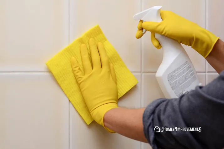 Remove the Dust from bathroom