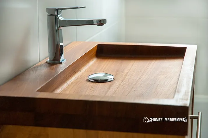 Wooden Bathroom Sink