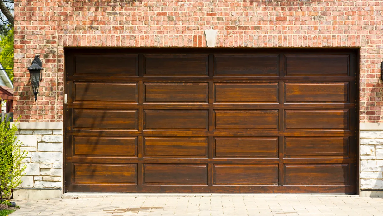 wood Garage Door