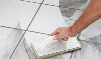 Clean Old Bathroom Floor Tiles