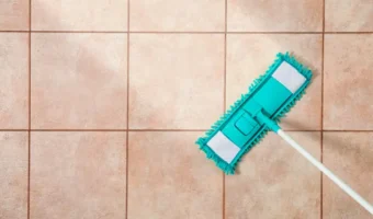 Cleaning Ceramic tile bathroom floor